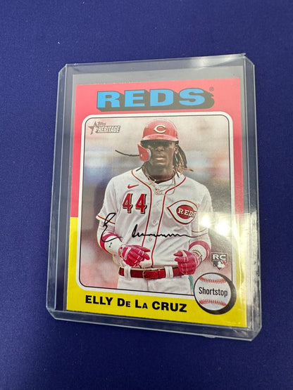 Elly De La Cruz RC 2024 Topps Heritage