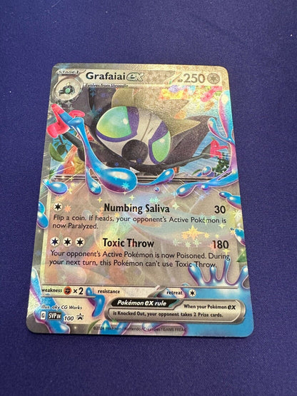 Grafaiai ex 100 Promo 2024 Pokemon