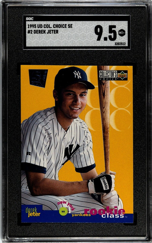 Derek Jeter RC SGC 9.5 1995 Upper Deck Collector's Choice Special Edition