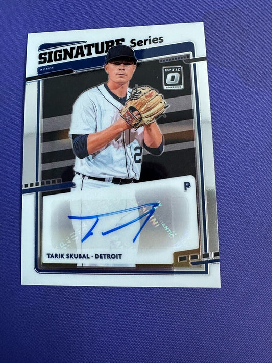 Tarik Skubal AUTO Signature Series Donruss Optic