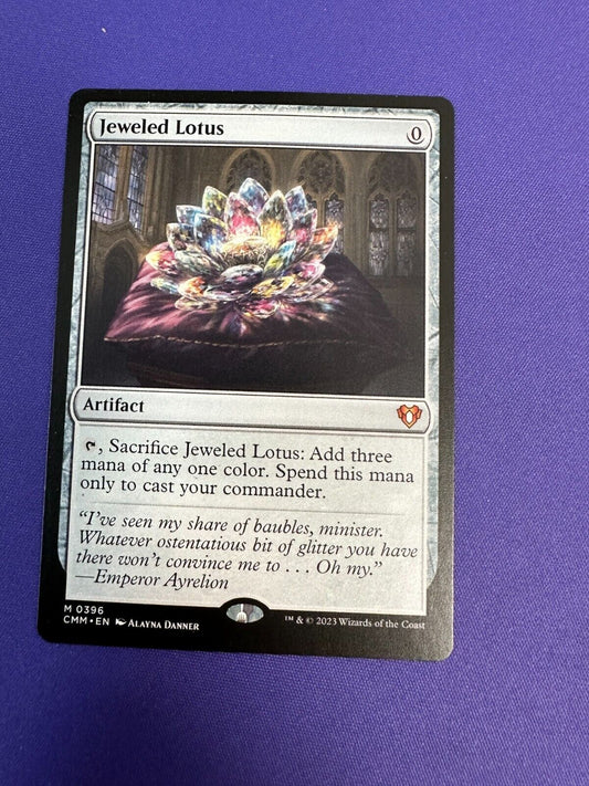 Jeweled Lotus Commander Masters MTG