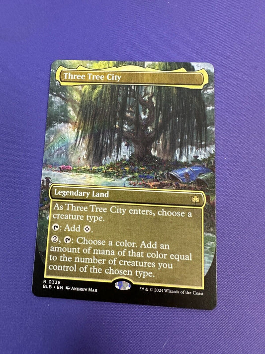 Three Tree City Extended Art #338 MTG *LP*