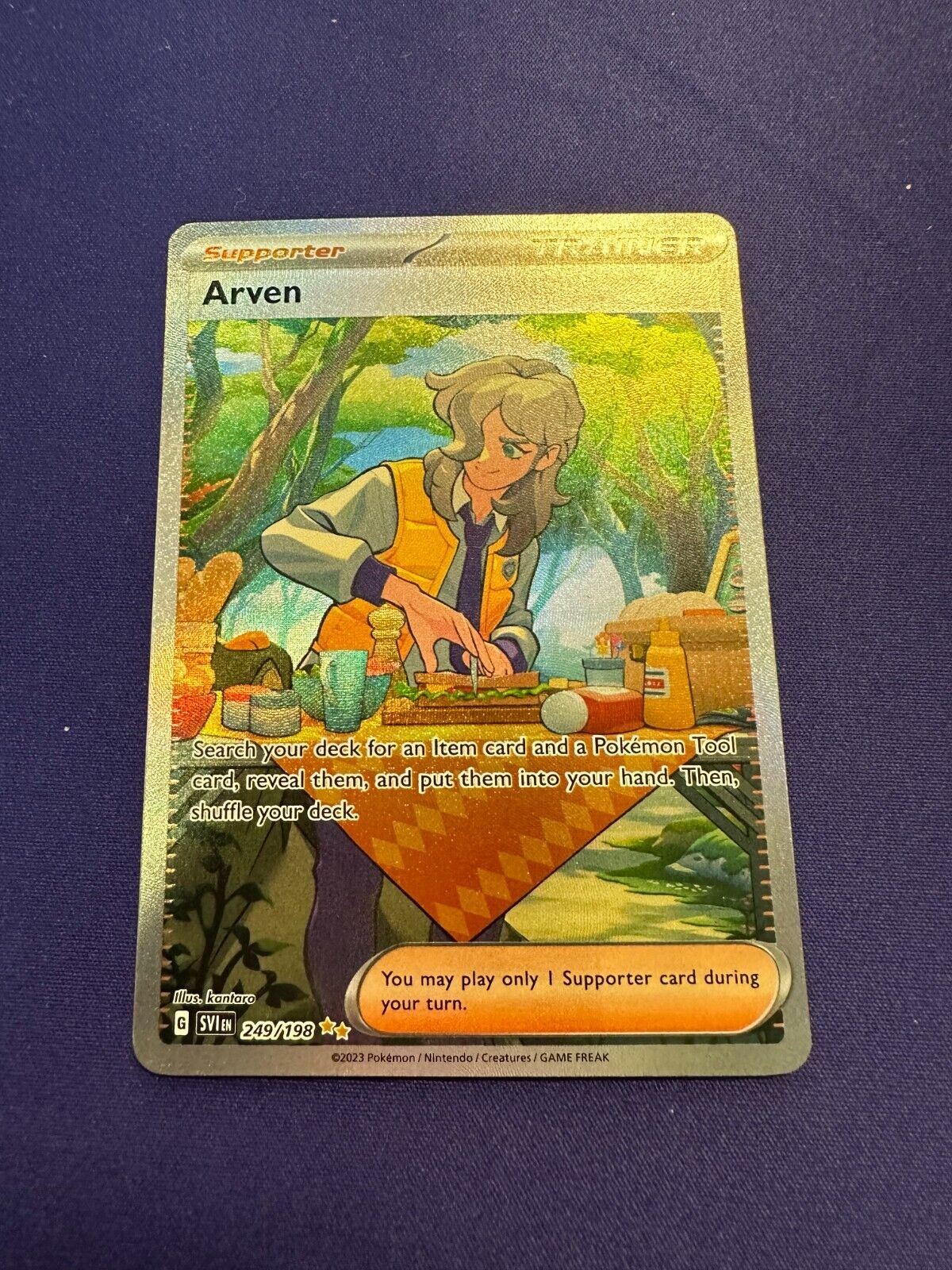 Arven 249/198 2023 Pokemon Scarlet & Violet