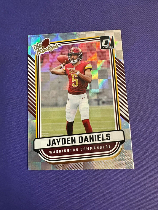 Jayden Daniels The Rookies RC 2024 Donruss