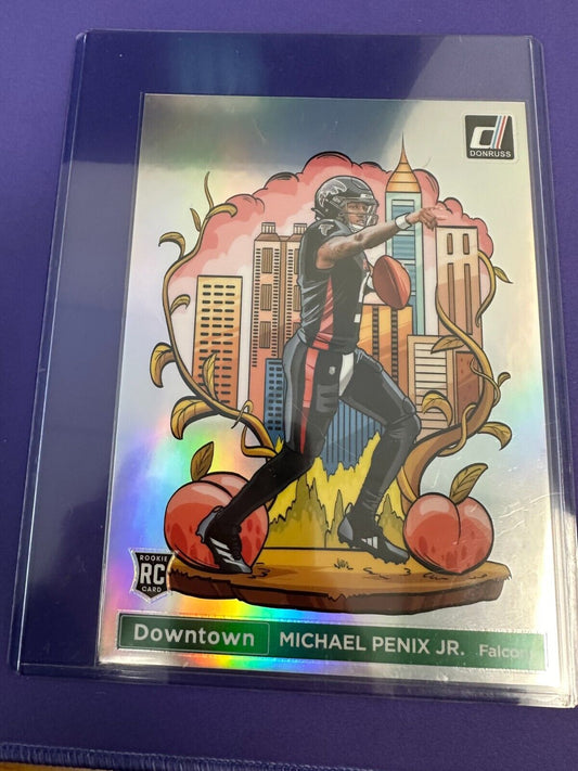 Michael Penix Jr RC Giant Downtown 2024 Donruss