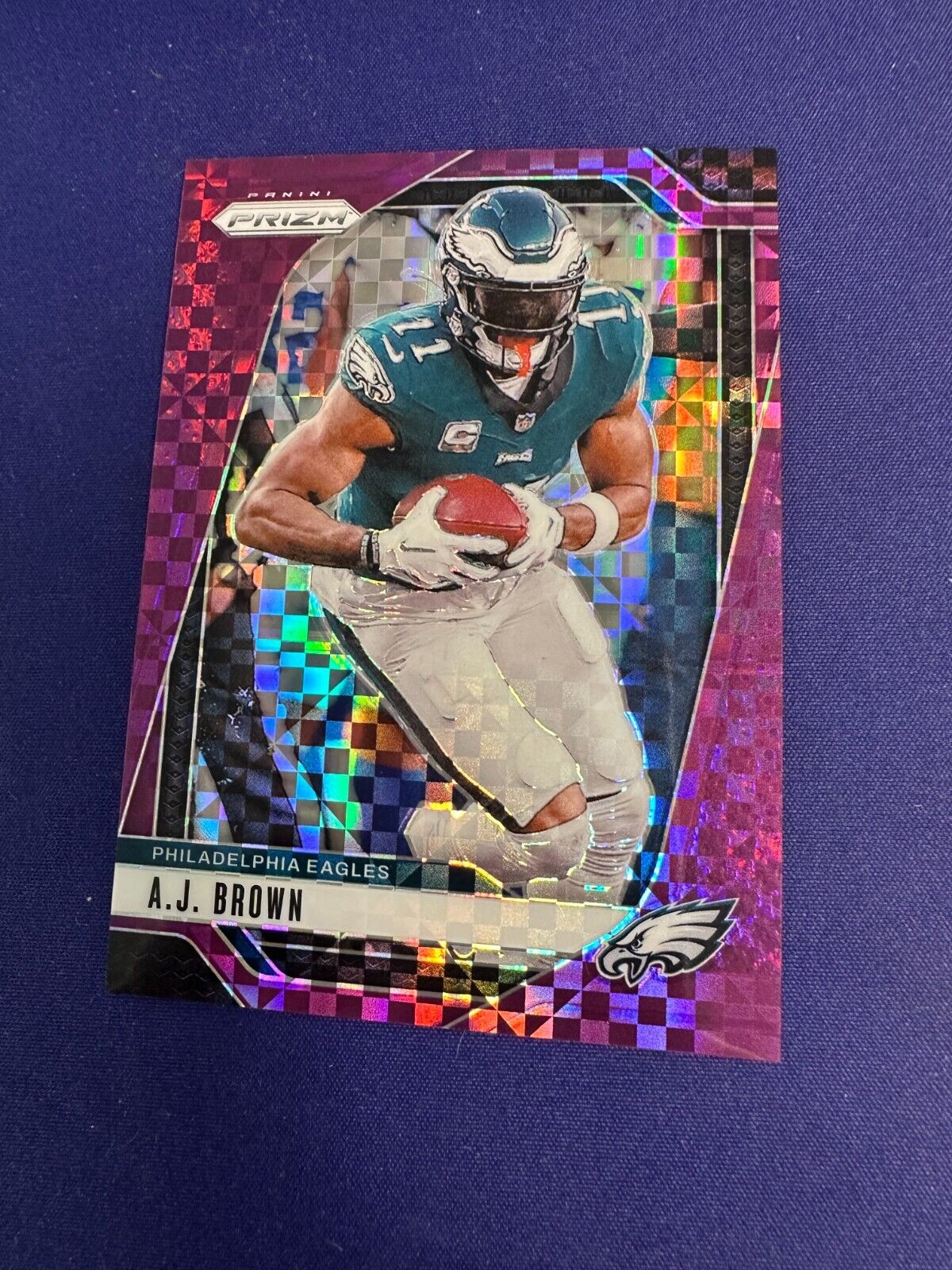 AJ Brown Purple Power /49 2024 Prizm