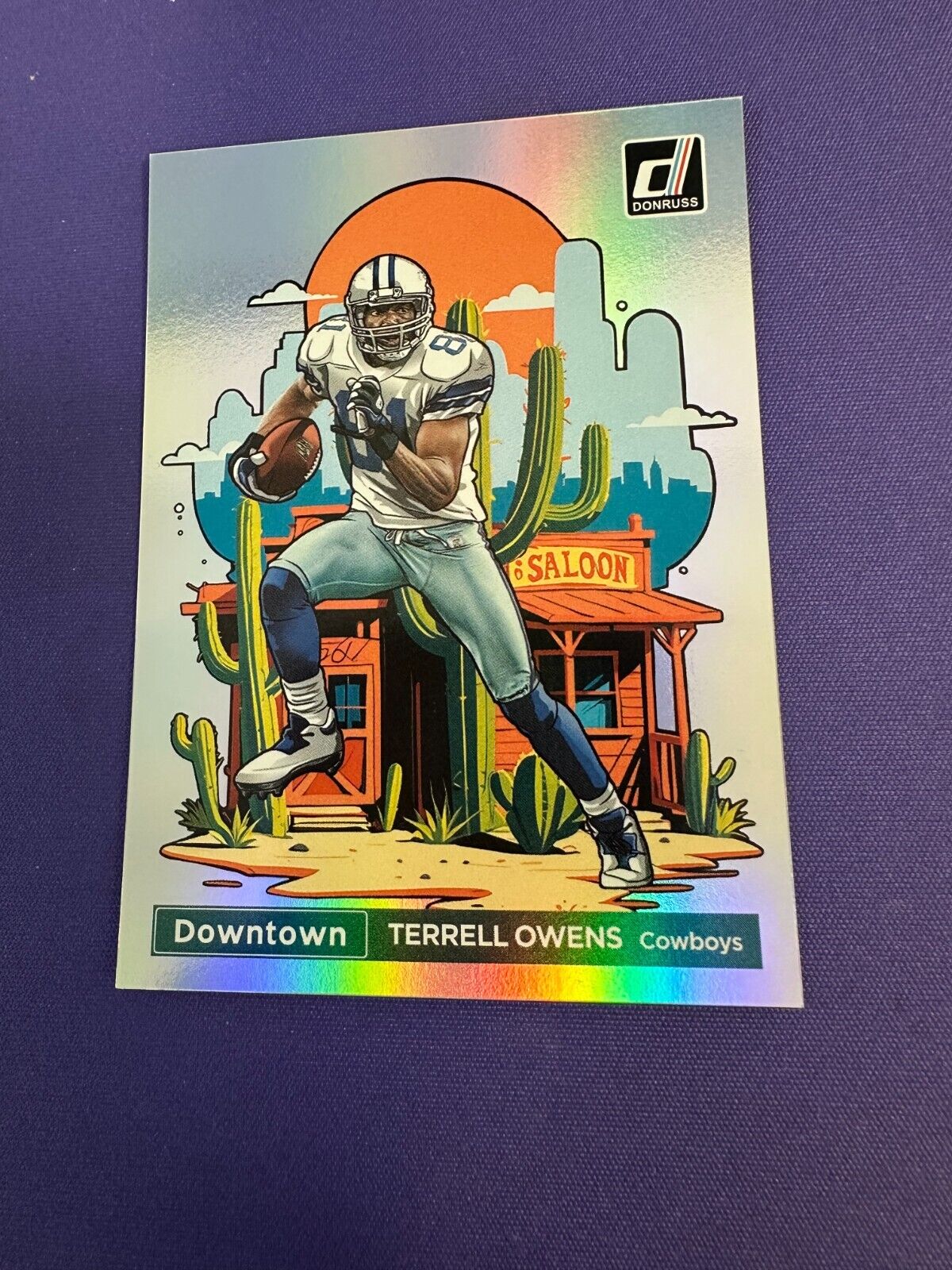 Terrell Owens DOWNTOWN Regular Size 2024 Donruss