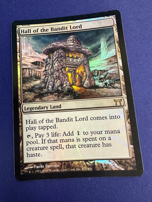 Hall of the Bandit Lord FOIL Kamigawa Rare MTG