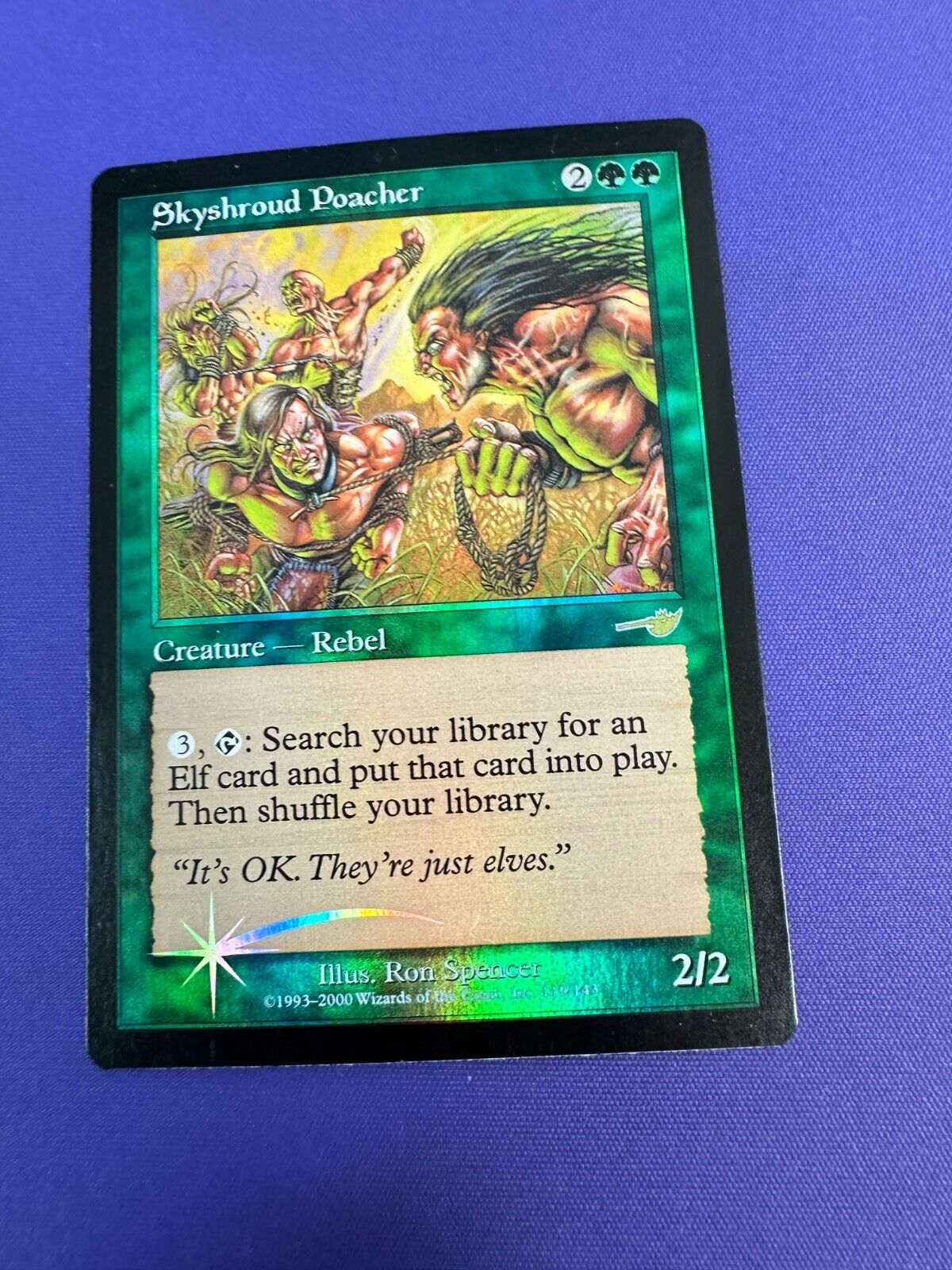 Skyshroud Poacher Nemesis Foil MTG *MP*