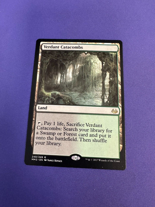 Verdant Catacombs Modern Masters Extended Art MTG *LP*