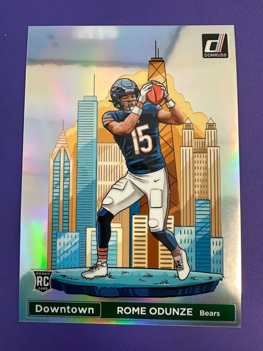 Rome Odunze Giant Downtown RC 2024 Donruss