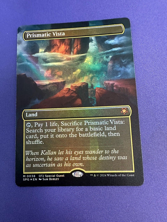 Prismatic Vista Extended Art Foil MTG Special Guests #0038