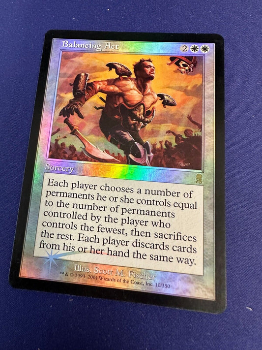 Balancing Act Odyssey Foil MTG *MP+/LP*