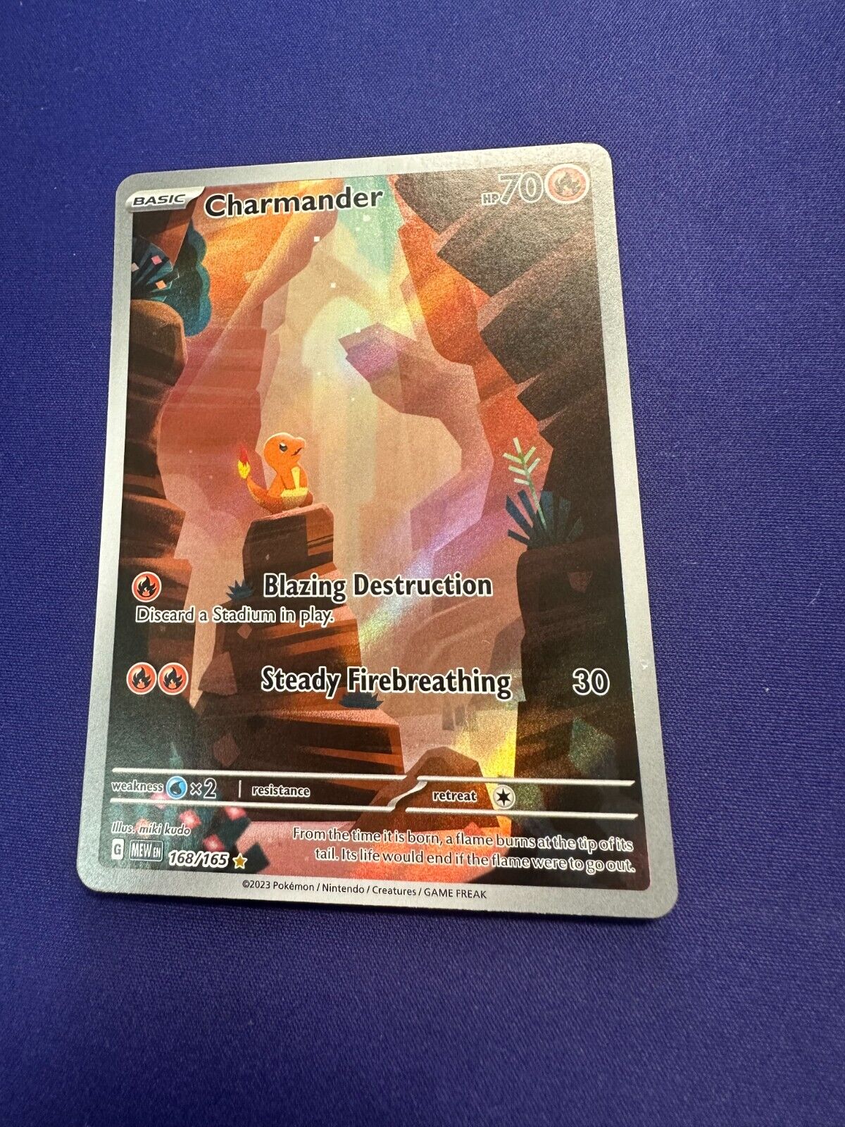 Charmander Special Illustration Rare #168 Pokemon 151