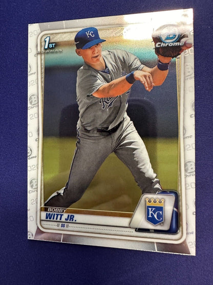 Bobby Witt Jr 1st RC 2020 Bowman Chrome