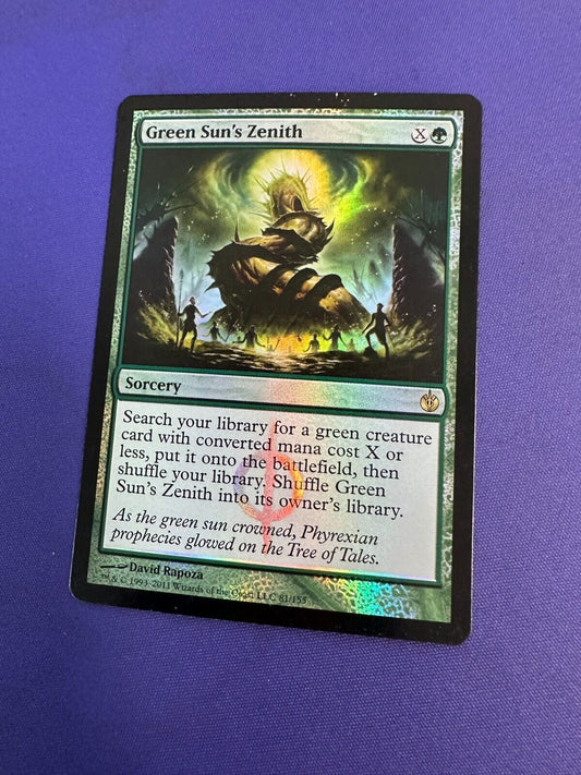 Green Sun's Zenith Mirrodin Besieged FOIL *MP*