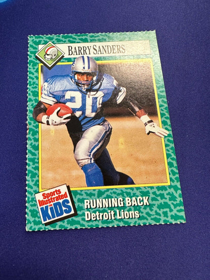 Barry Sanders S.I. For Kids #202 1990