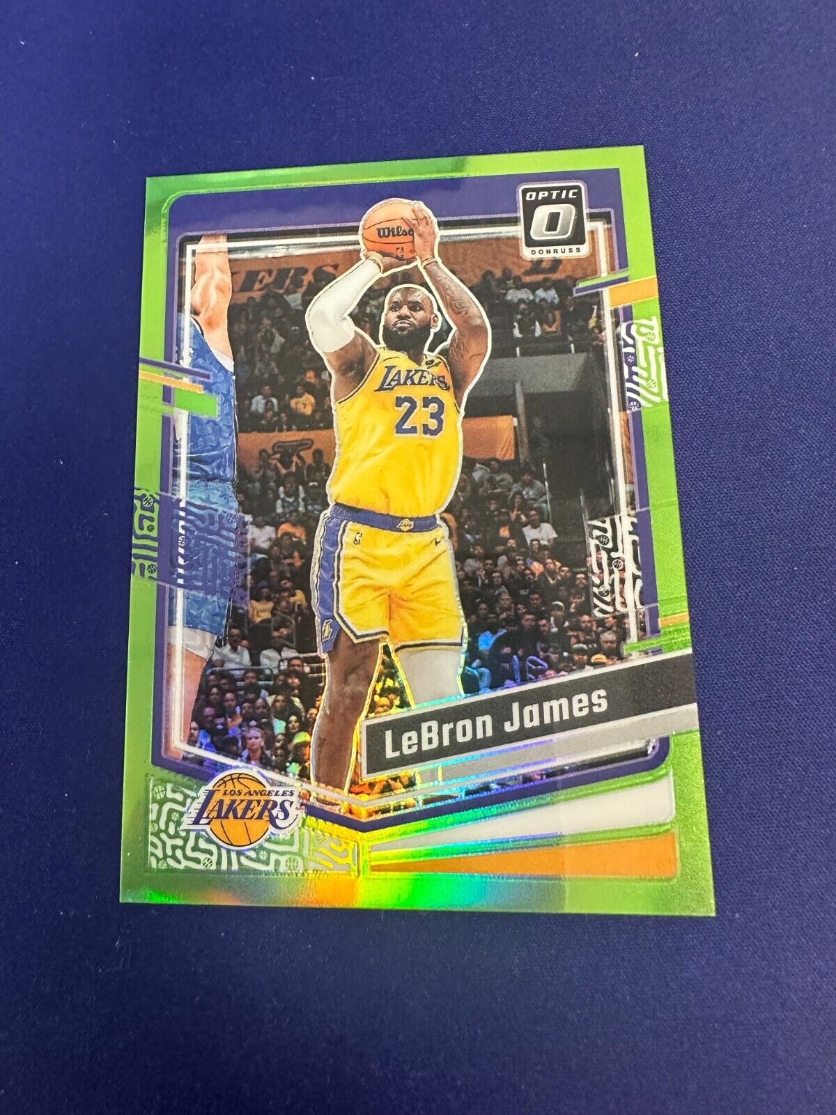 LeBron James Lime Green /149 2023-24 Optic