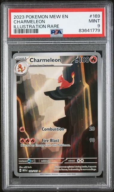 Charmeleon Special Illustration Rare PSA 9 #169 2023 Pokemon 151