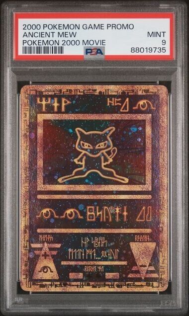 Ancient Mew PSA 9 Pokemon 2000 Movie Promo