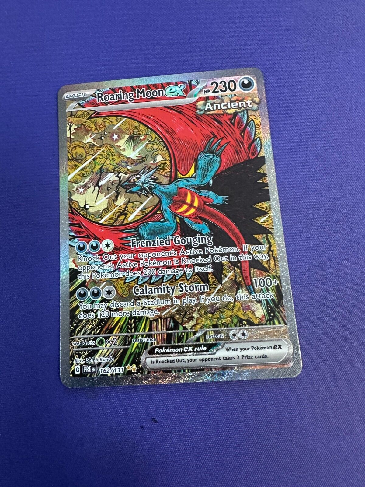 Roaring Moon ex 162/131 Prismatic Evolutions