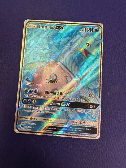 Lapras GX 139/149 Sun & Moon 2017 Pokemon