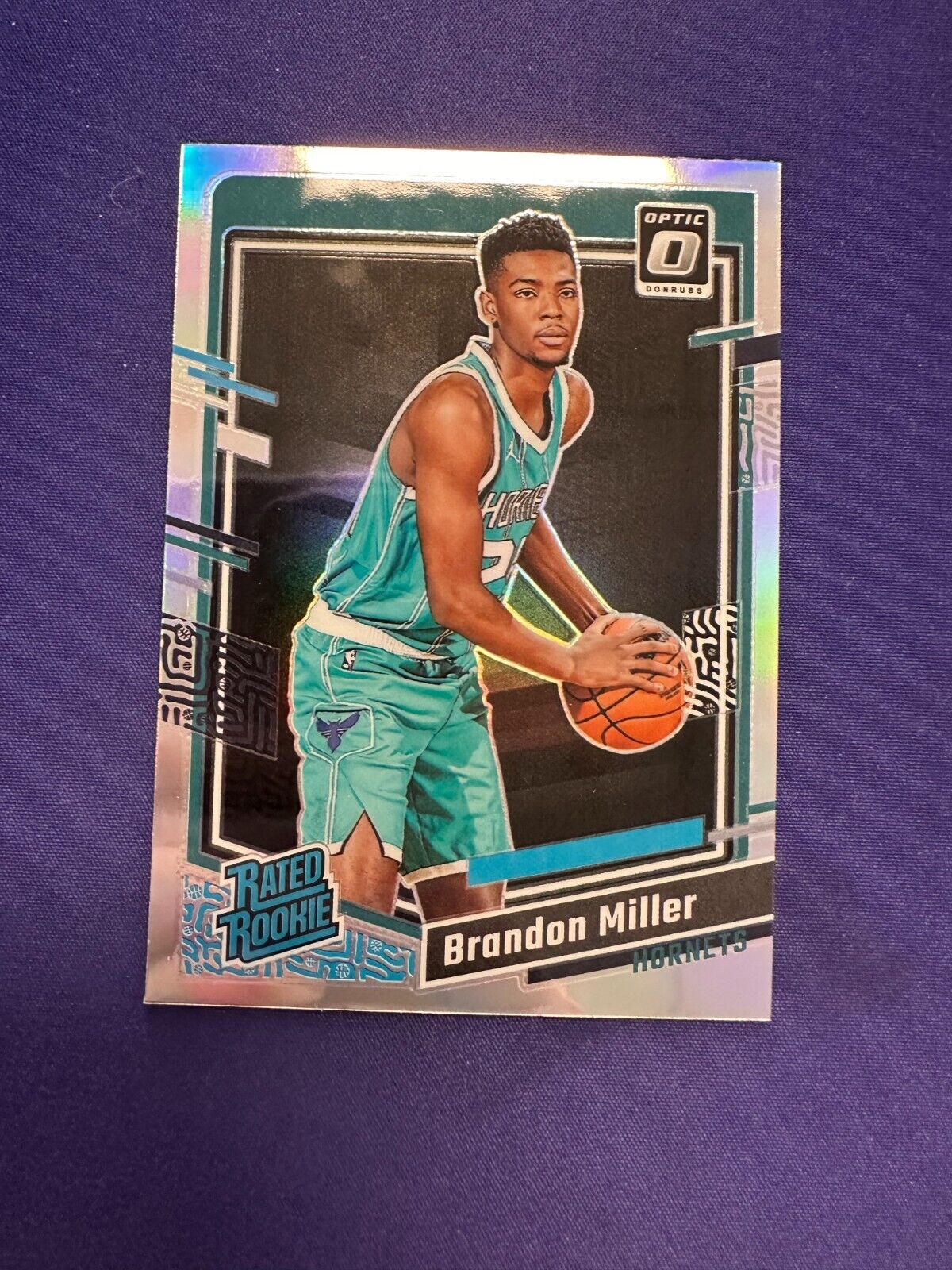 Brandon Miller HOLO RC 2023-24 Donruss Optic