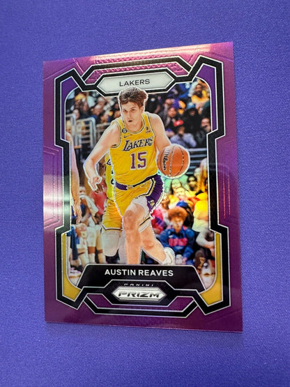 Austin Reaves True Purple /99 2023-24 Prizm