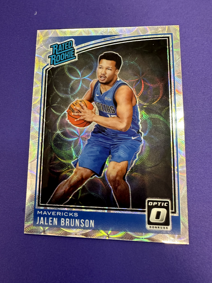 Jalen Brunson Scope /249 RC 2018-19 Donruss Optic