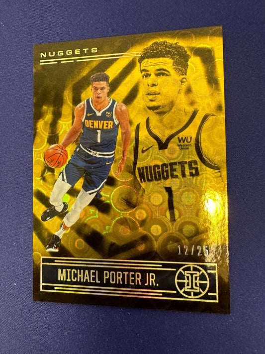 Michael Porter Jr Asia Gold /25 SP 2020-21 Illusions