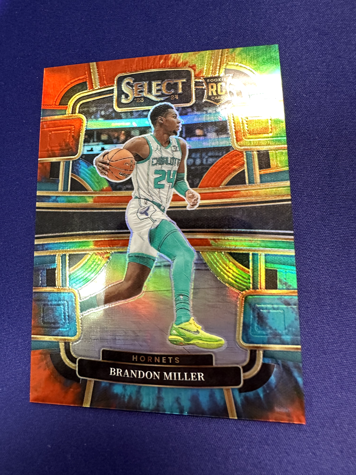 Brandon Miller Tie Die /25 RC 2023-24 Select