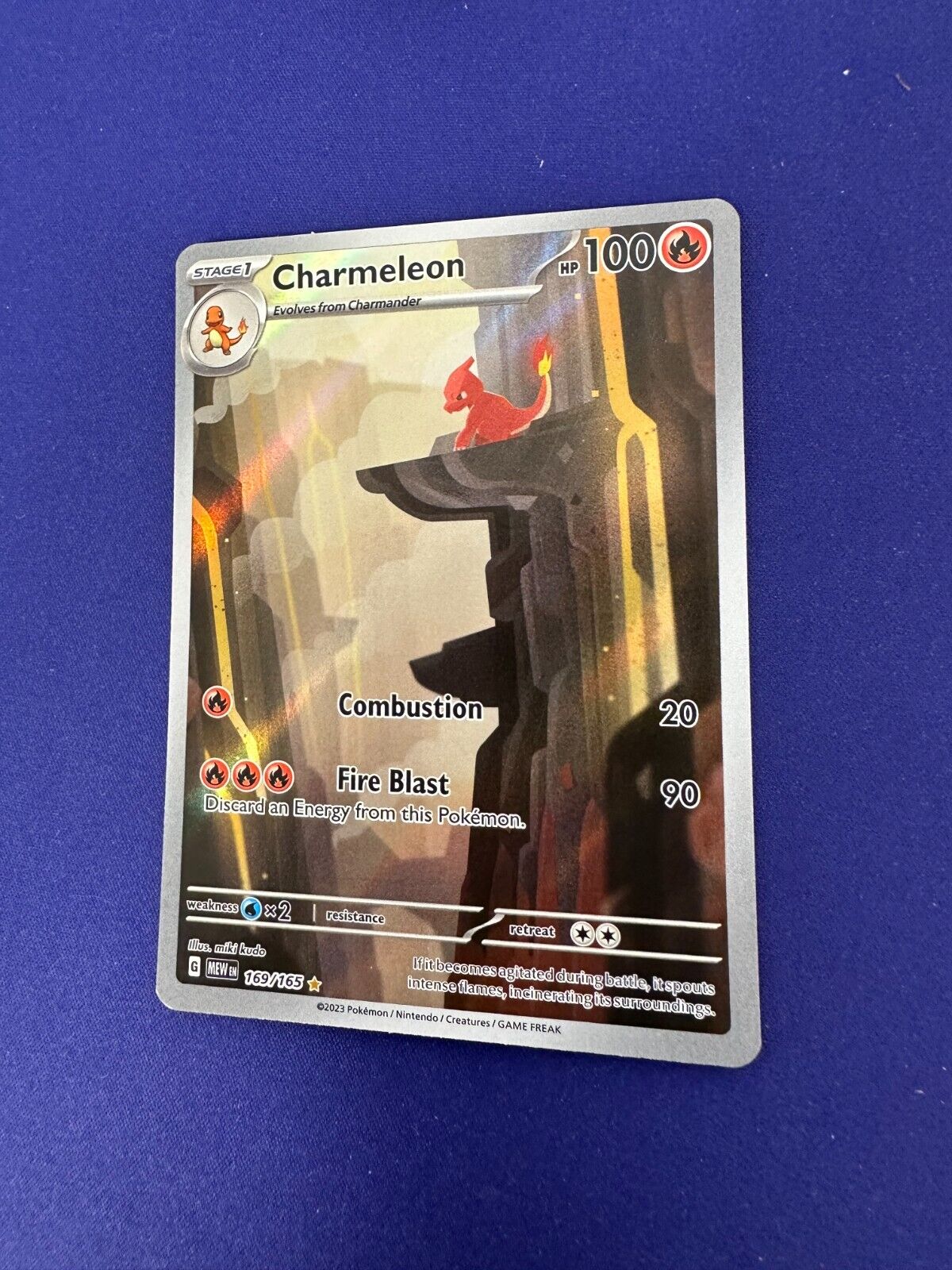 Charmelon 169/165 Full Art Scarlet & Violet 151 2023 Pokemon