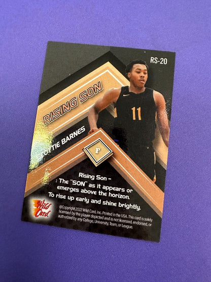 Scottie Barnes 1/1 RC 2022 Wild Card Alumination