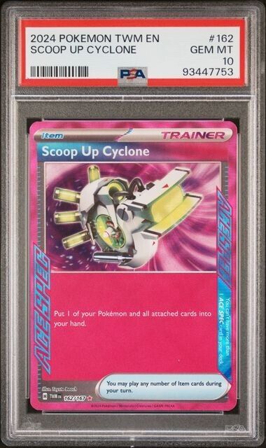 Scoop Up Cyclone Holo PSA 10 2024 Pokemon Twilight Masquerade