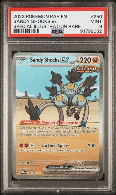 Sandy Shocks ex Special Illustration Rare PSA 9 2023 Pokemon