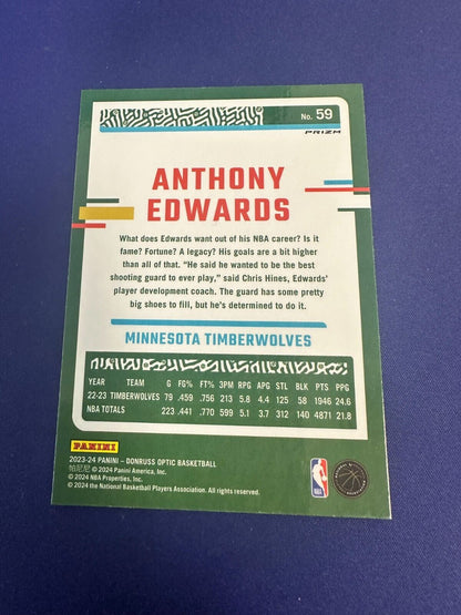 Anthony Edwards Jazz SP 2023-24 Optic