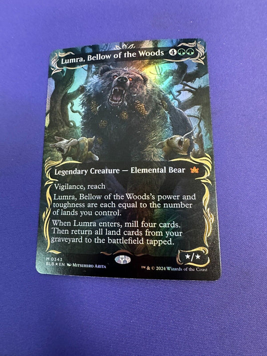 Lumra Bellow of the Woods Raised Foil Bloomburrow