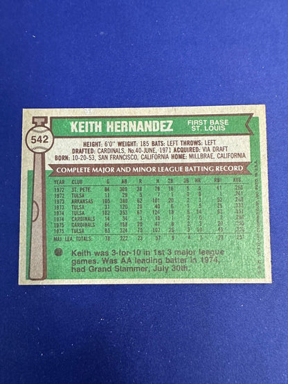 Keith Hernandez *EX* 1976 Topps