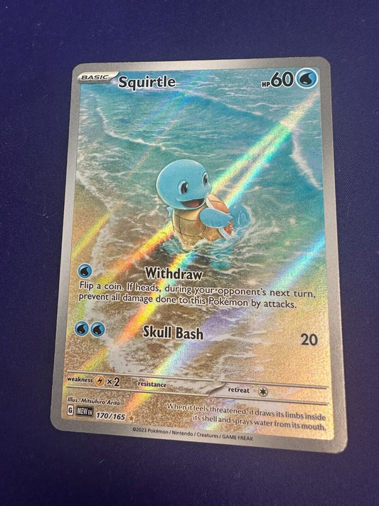 Squirtle 170/165 *LP* Pokemon 151