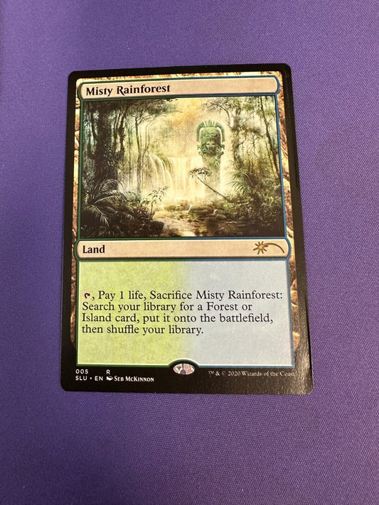 Misty Rainforest MTG Secret Lair *LP*