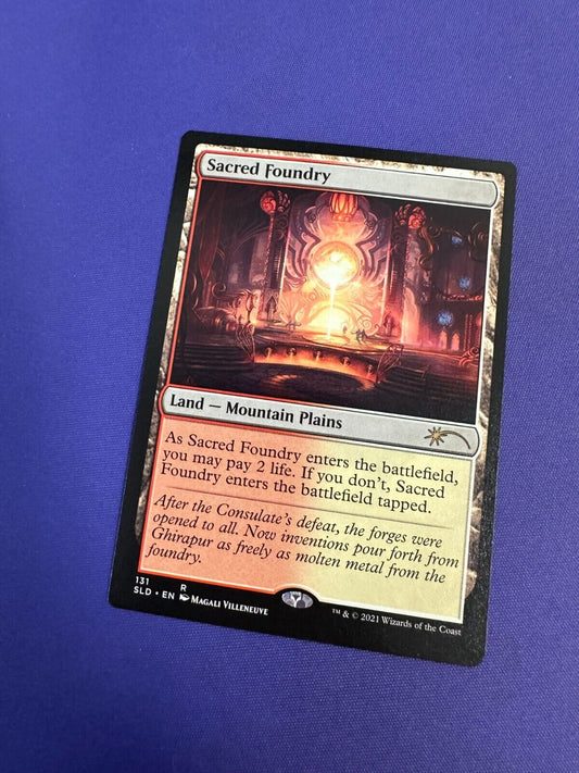 Sacred Foundry MTG Secret Lair *LP*