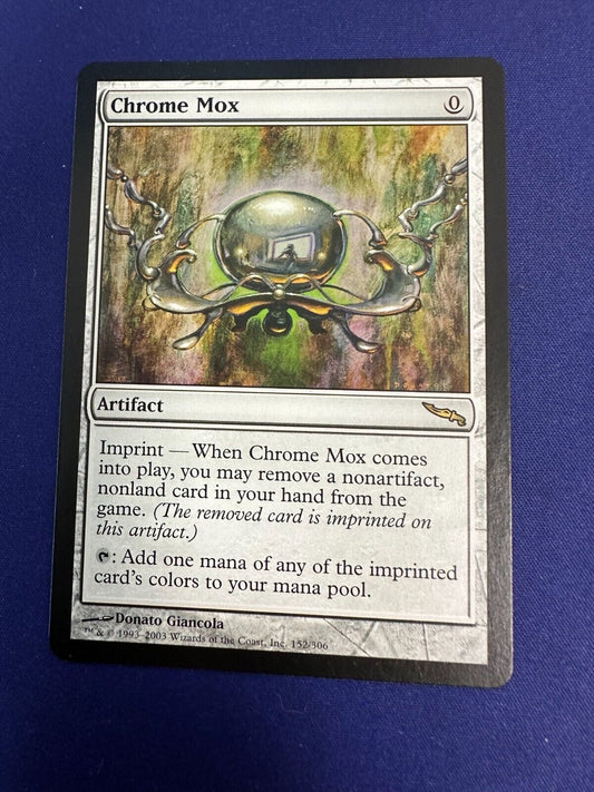 Chrome Mox Mirrodin Rare MTG *LP+*