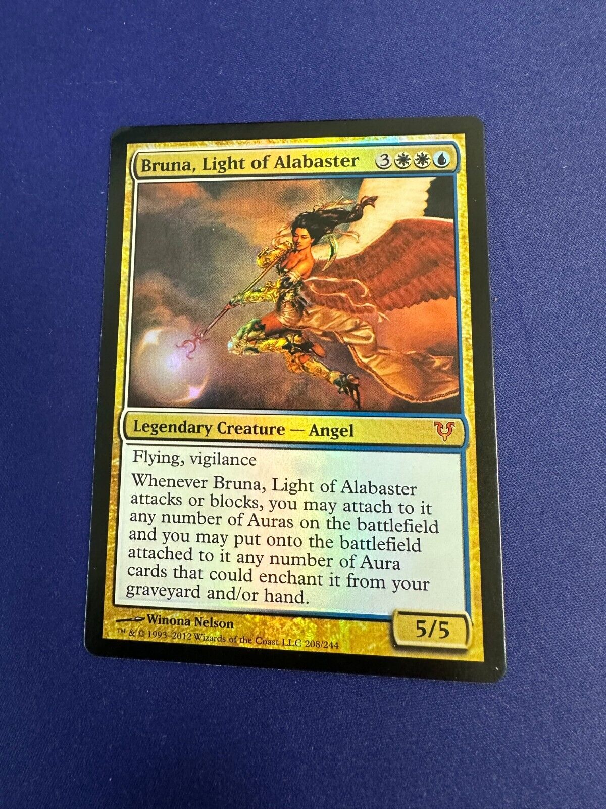 Bruna, Light of Alabaster Foil Avacyn Restored *LP*