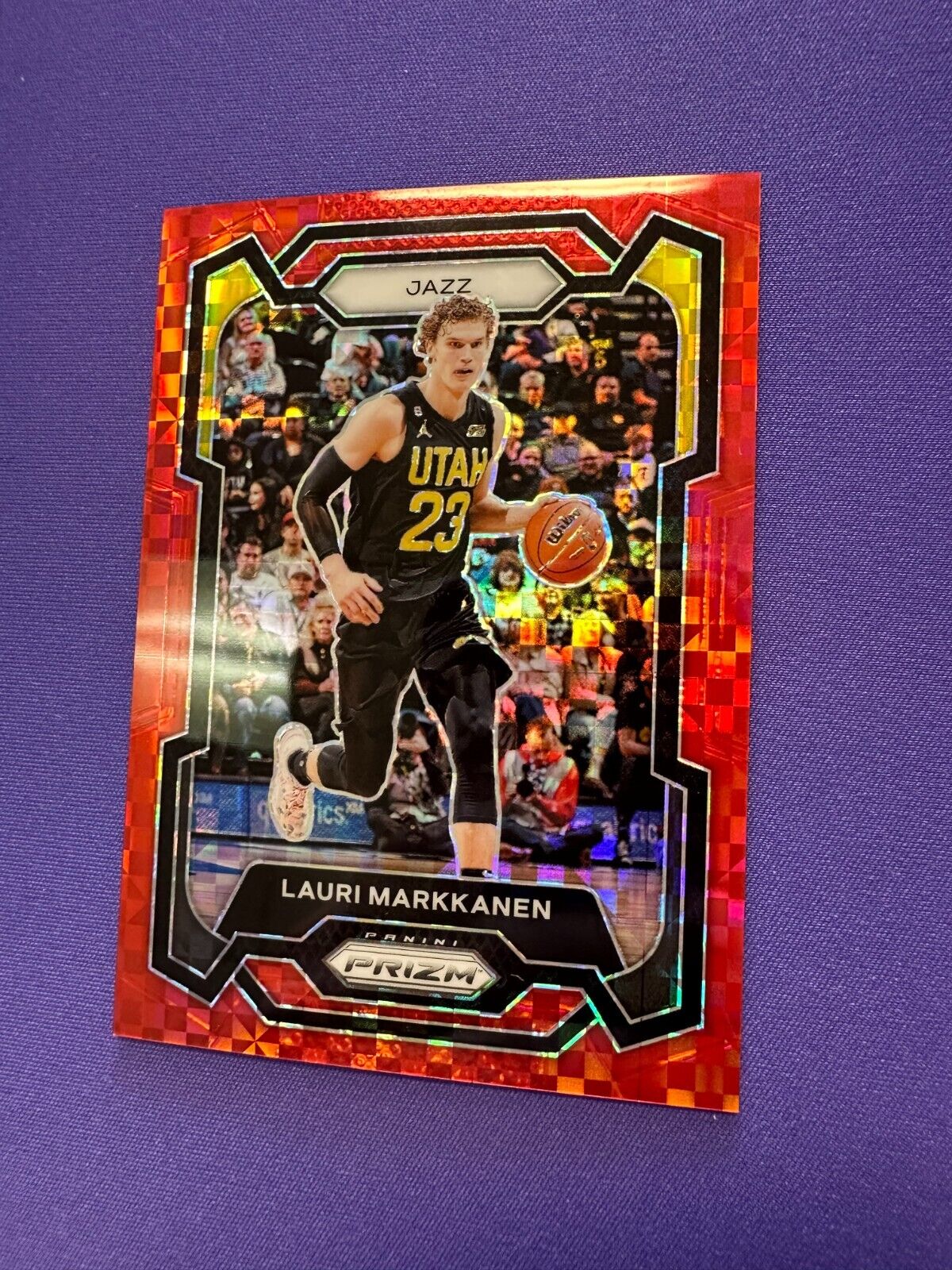 Lauri Markkanen Red Power /75 2023-24 Prizm