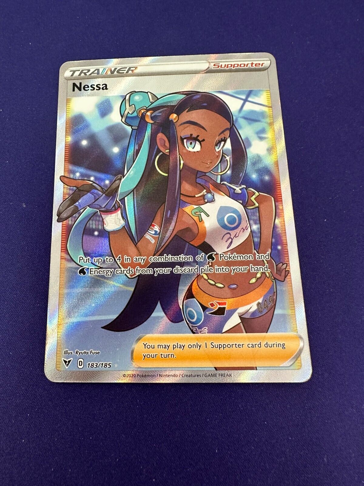 Nessa 183/185 Pokemon Vivid Voltage