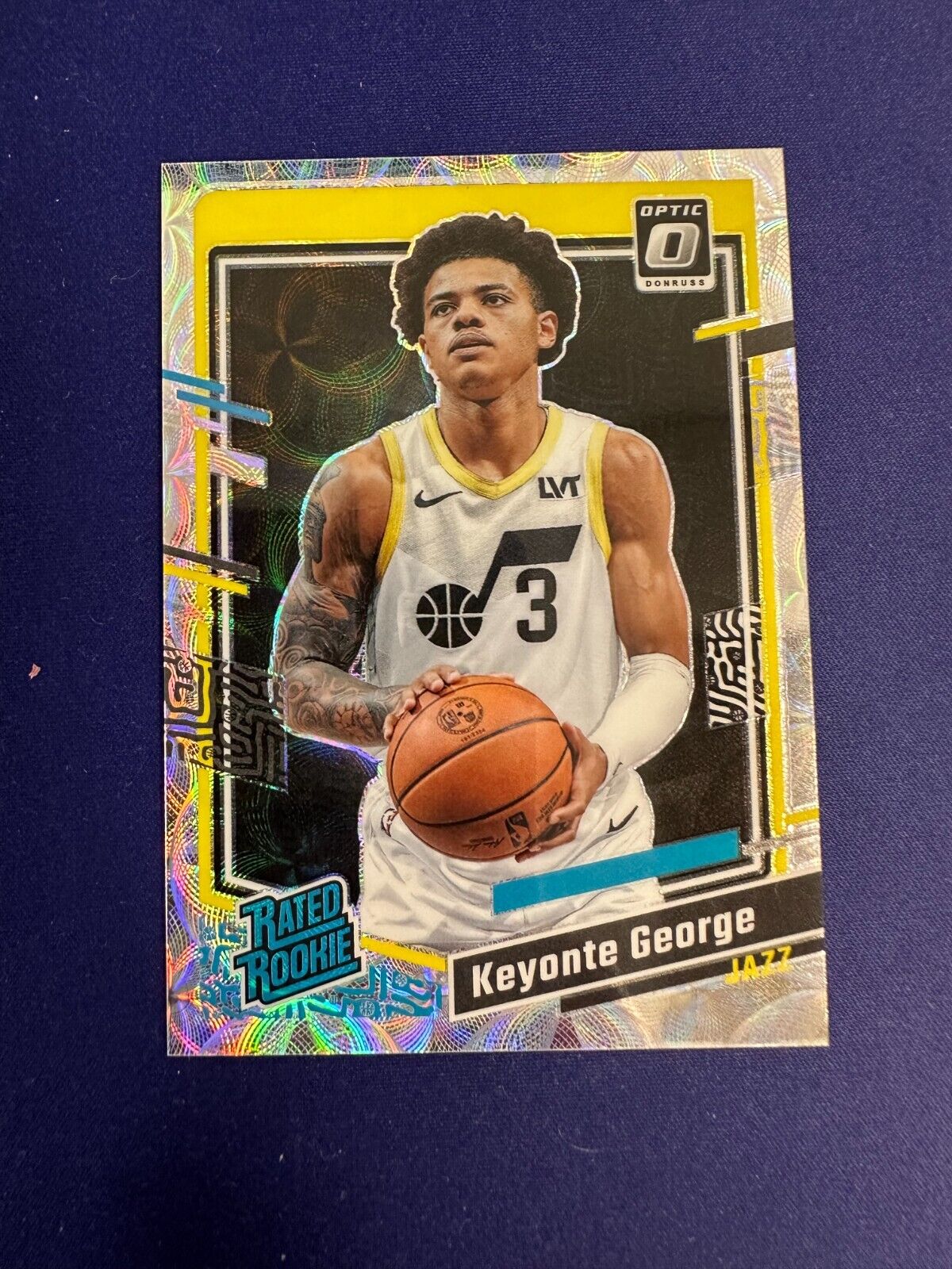 Keyonte George Scope /249 Rated Rookie RC 2023-24 Donruss Optic