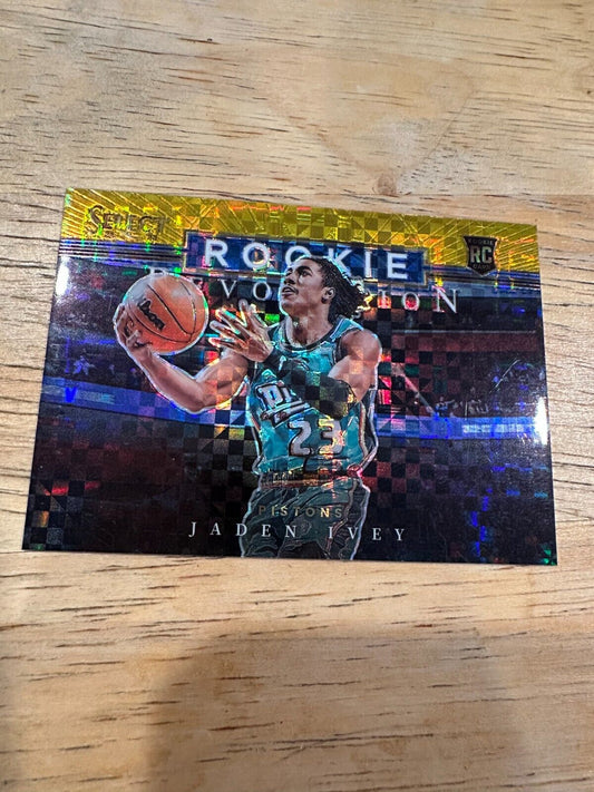 Jaden Ivey Rookie Revolution Gold /10 *EX* 2022-23 Select