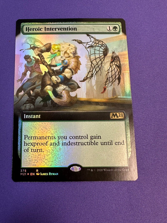 Heroic Intervention Extended Art Foil MTG