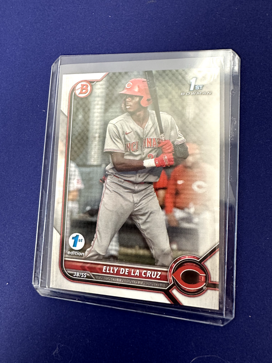 Elly De La Cruz 1st Bowman RC 2022 Bowman 1st Edition