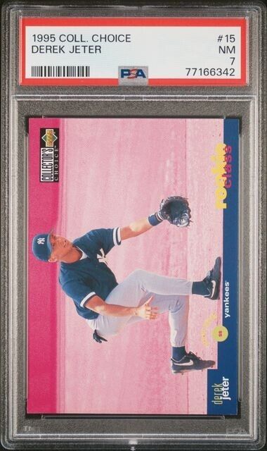 Derek Jeter RC PSA 7 1995 Upper Deck Collector's Choice